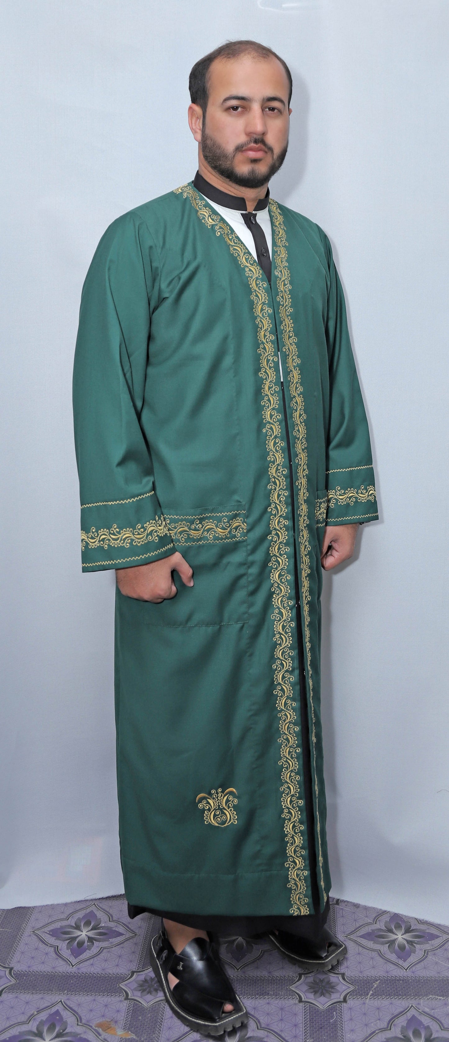 Turkish Jubbah Dark Green
