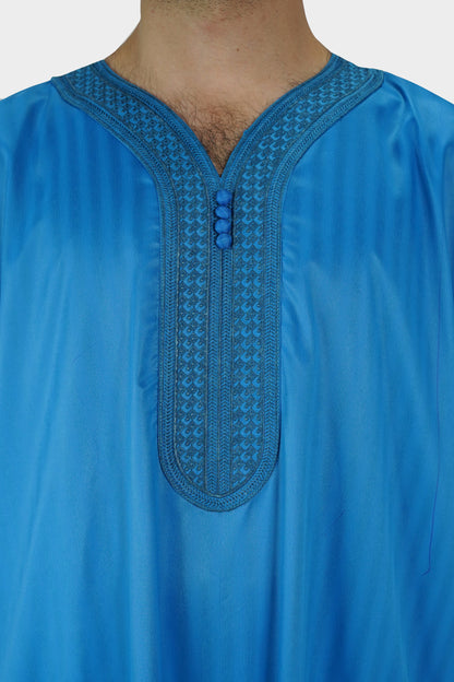 Morocco Jubbah Blue