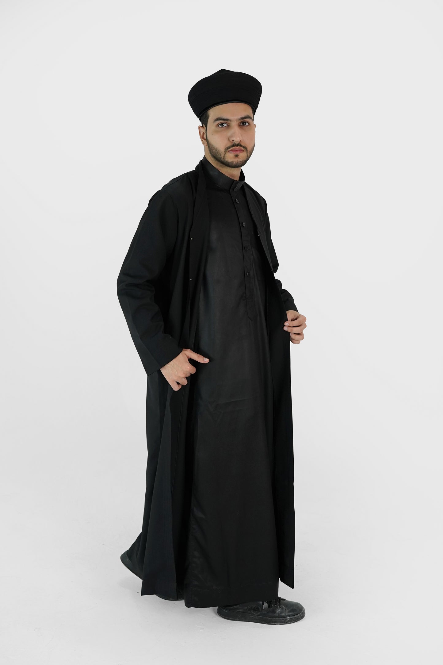 Turkish Jubbah Black