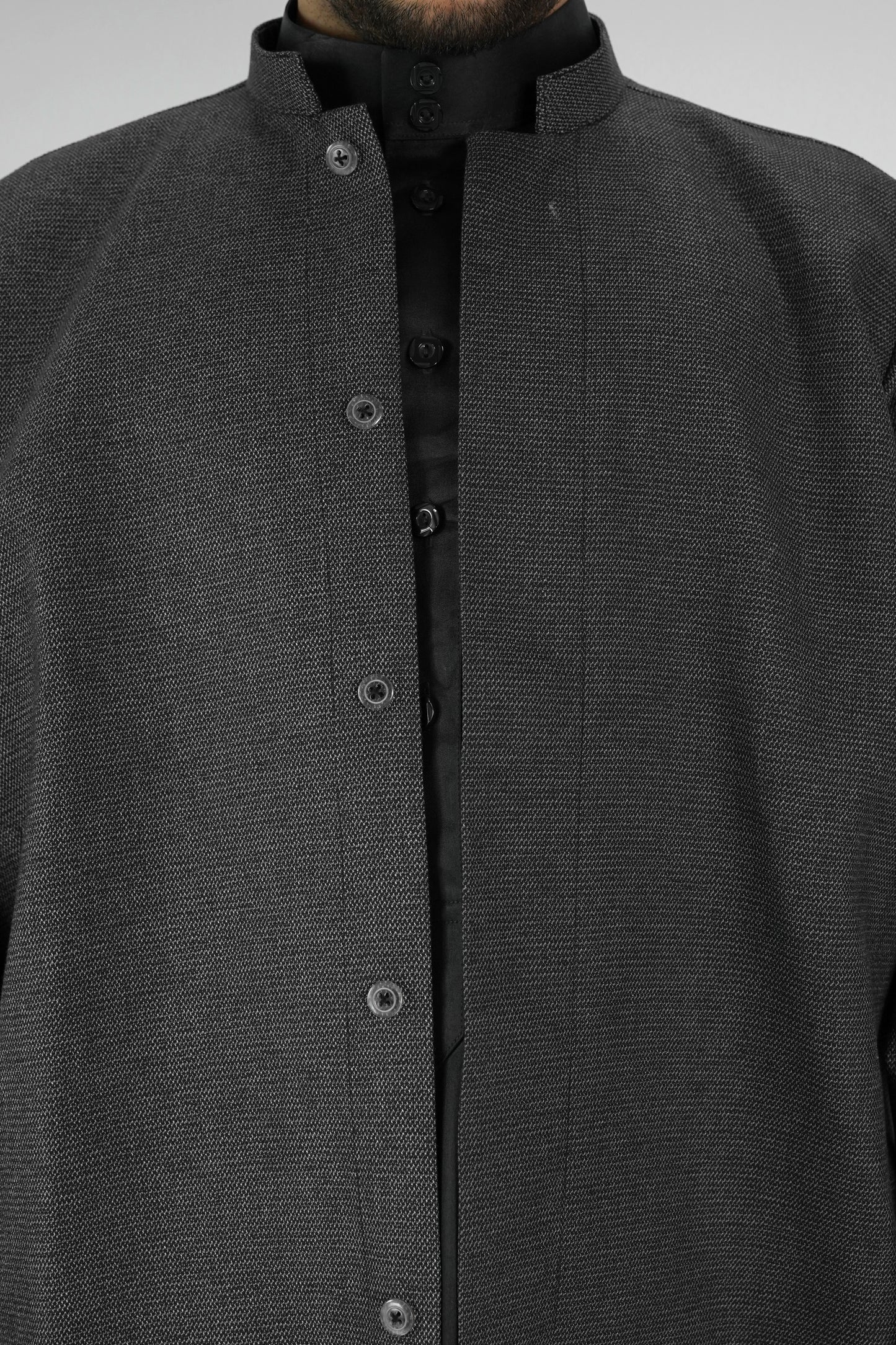 European Jubbah Black