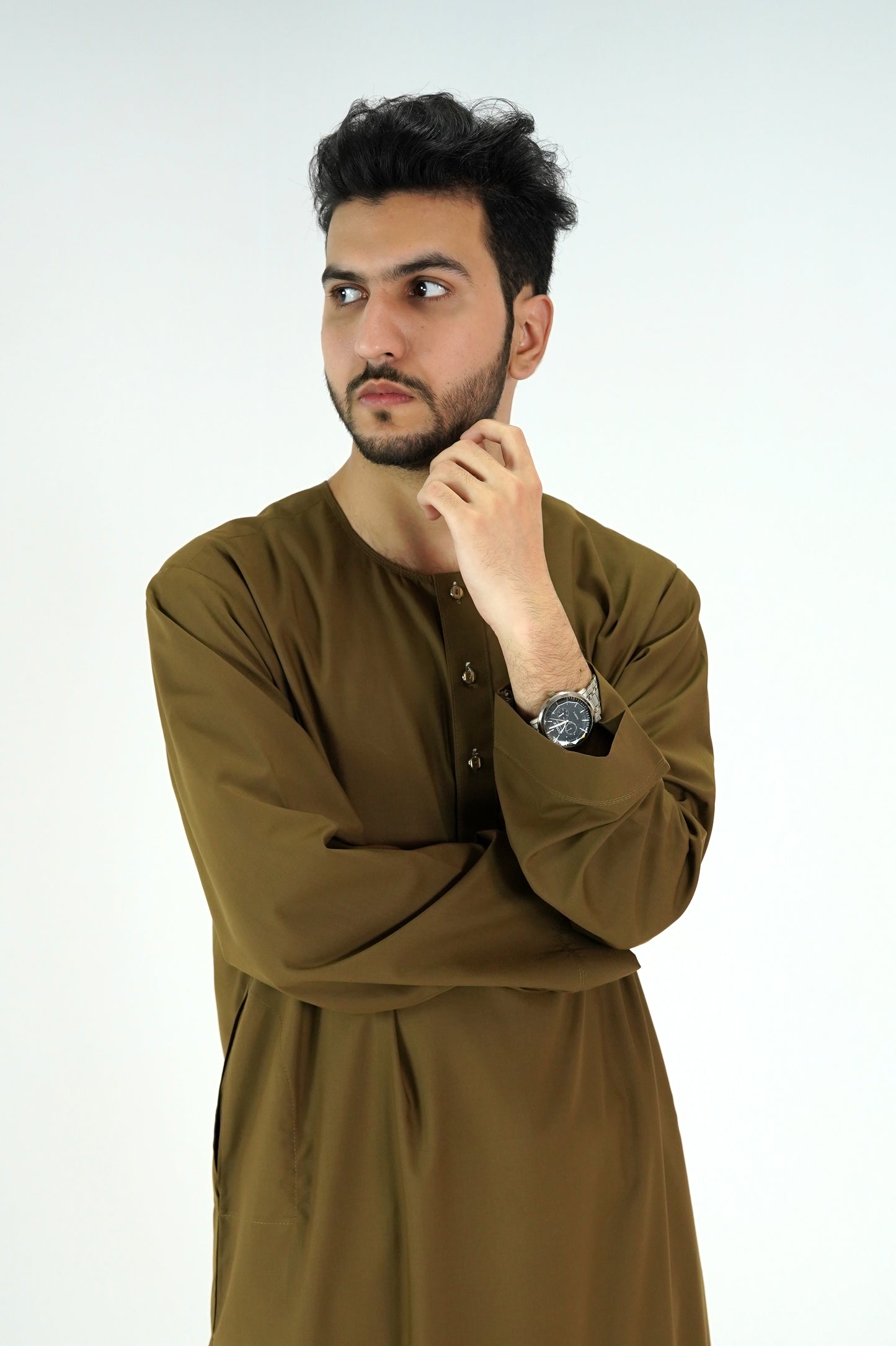 Thobe Jubbah Brown