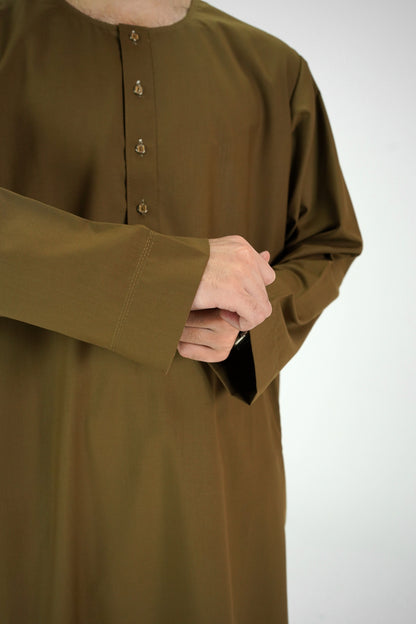 Thobe Jubbah Brown