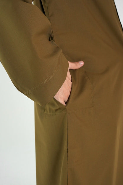 Thobe Jubbah Brown