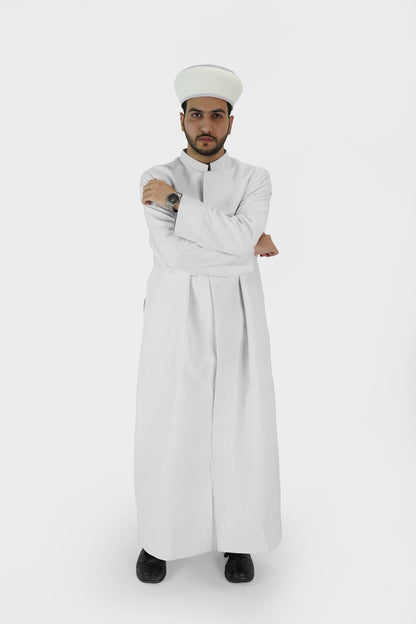 European Jubbah White