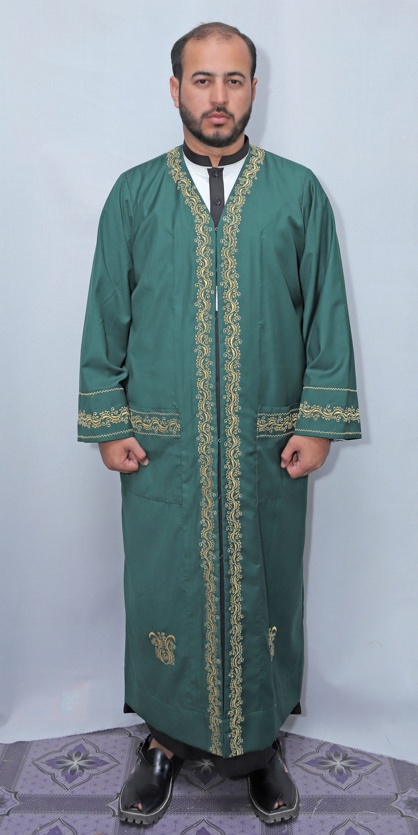 Turkish Jubbah Dark Green
