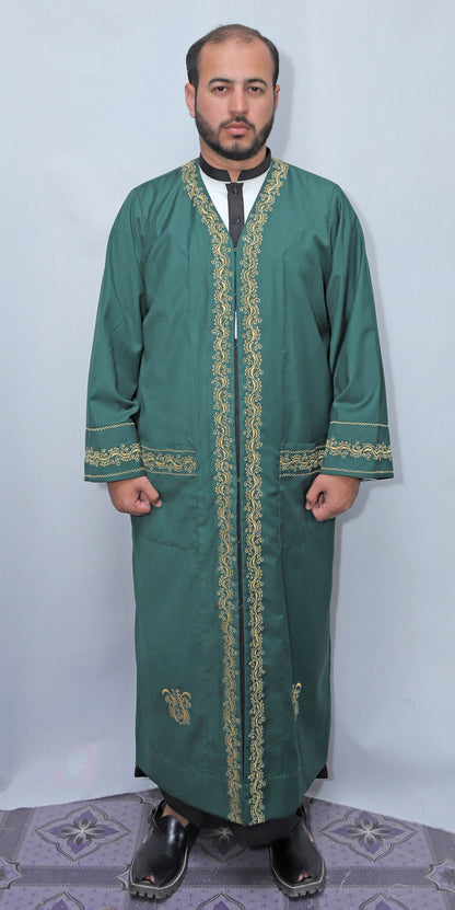 Turkish Jubbah Dark Green