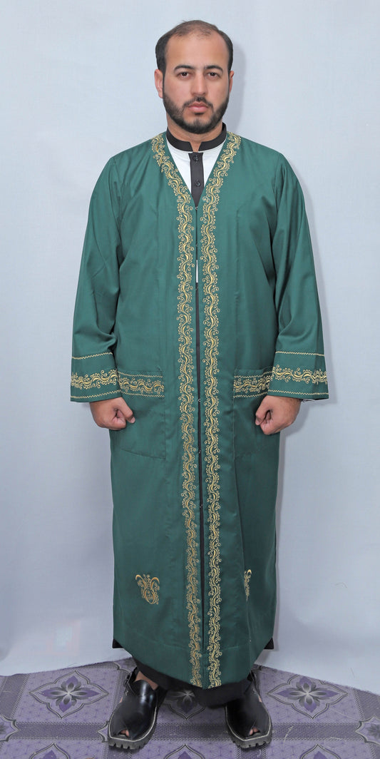 Turkish Jubbah Dark Green